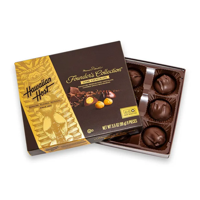 HAWAIIANHOST Hawaiian Host Founders Choice Milk Chocolate Box 35 oz Earrings