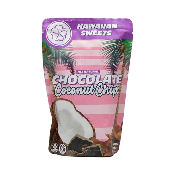 HISWEETSCO Earrings Chocolate Coconut Chips