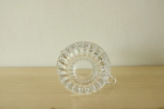 Jubilee Thrift Rings Cut Glass Creamer Pourer