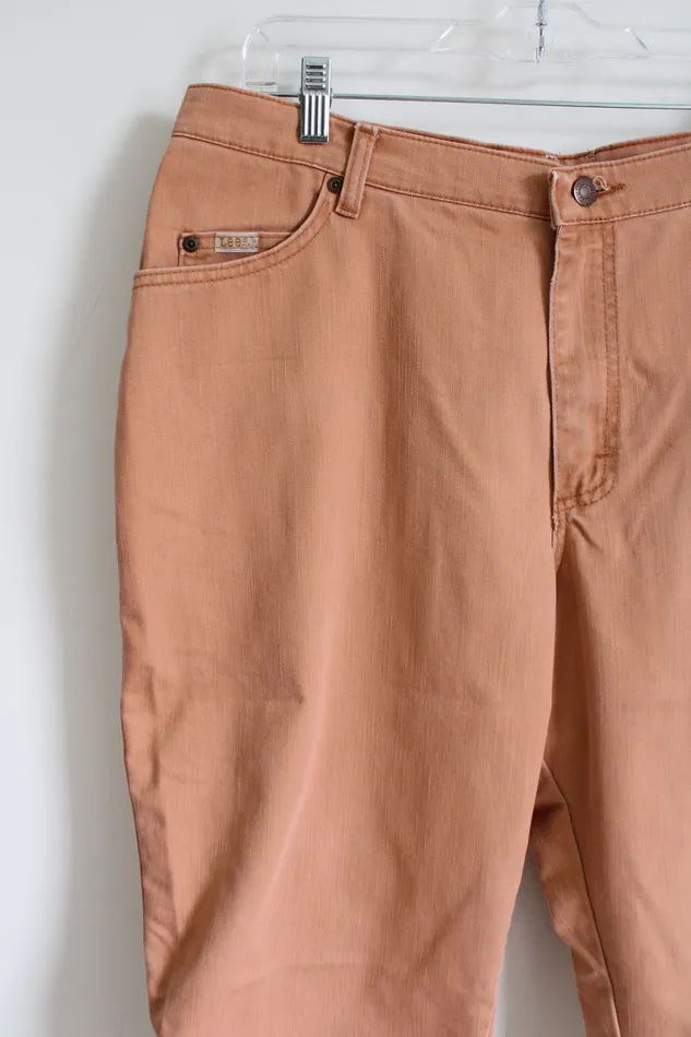 Lee Earrings Lee Orange Denim Long Shorts 18