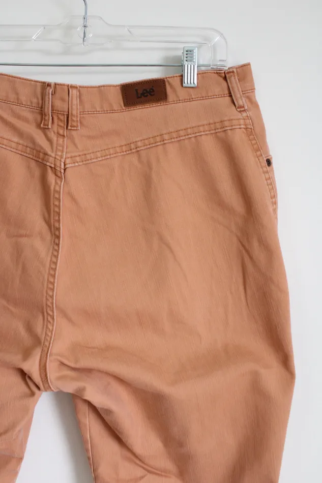 Lee Earrings Lee Orange Denim Long Shorts 18