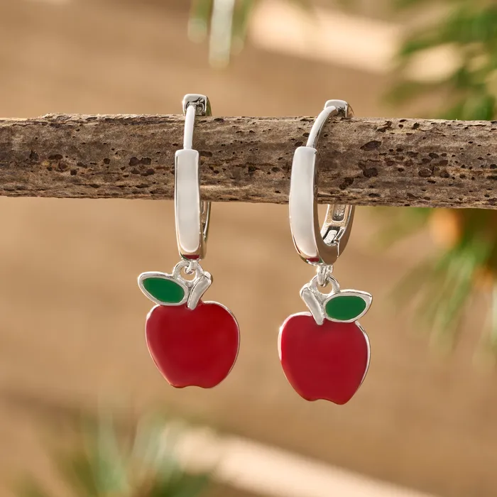 Little Apple Earrings Chadds Ford Jewelry Earrings