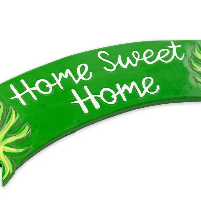 MARUEGERTZ Earrings Home Sweet Home Monstera Sign 19