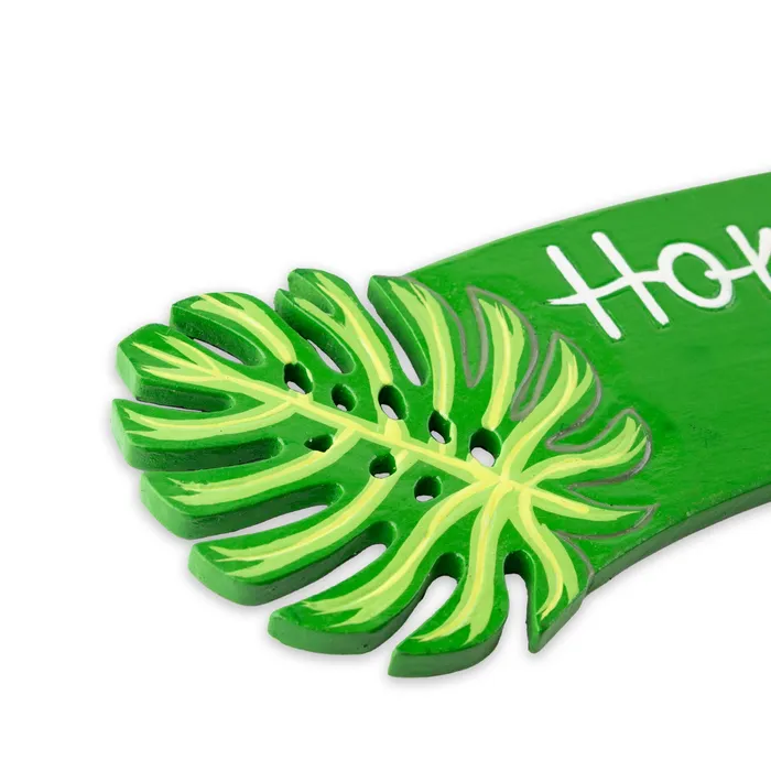 MARUEGERTZ Earrings Home Sweet Home Monstera Sign 19