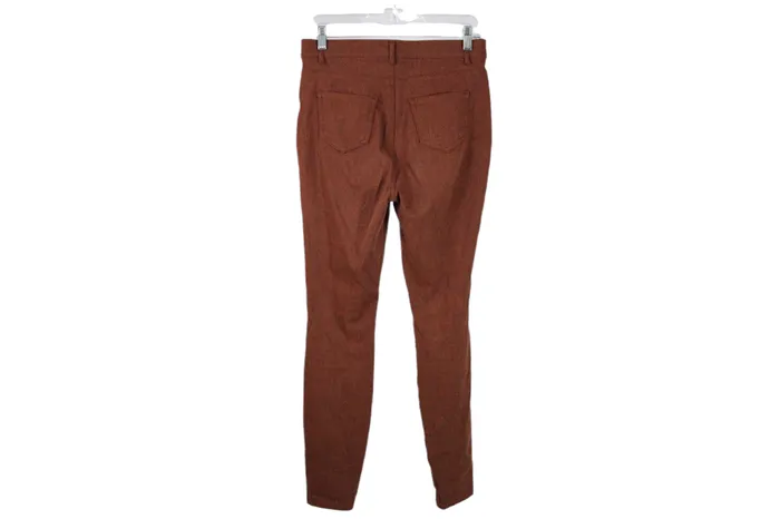 Time And Tru Necklaces Time And Tru Rust Orange Stretch Jegging S 46