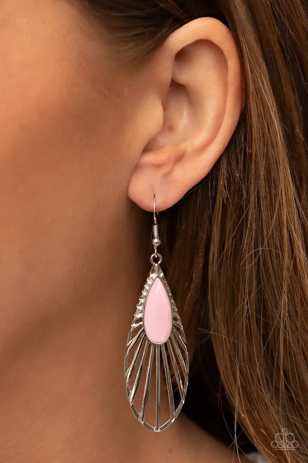 WINGADingDing Pink Paparazzi Accessories Earrings