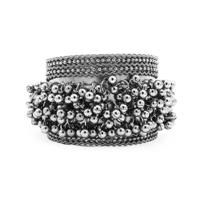 Bracelets Teejh Teejh Madri Stacked Bracelet Set