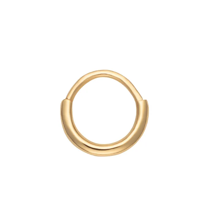 Earrings Scream Pretty Plain Daith Hoop Single Earring