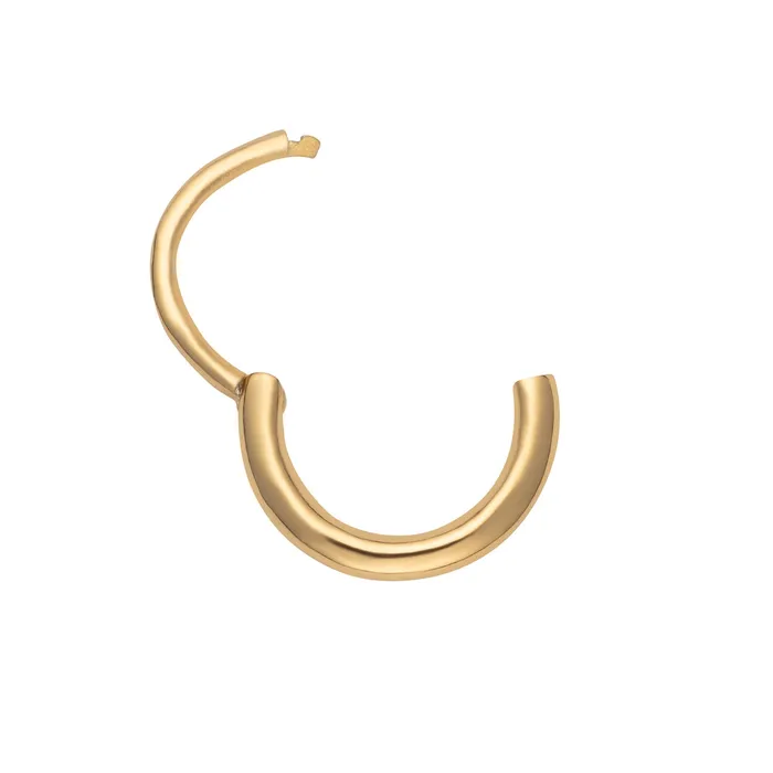 Earrings Scream Pretty Plain Daith Hoop Single Earring Earrings Scream Pretty Plain Daith Hoop Single Earring