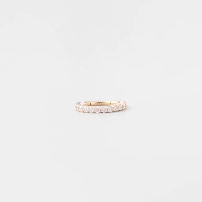 fejn PWD Rings diamond segment ring solid gold