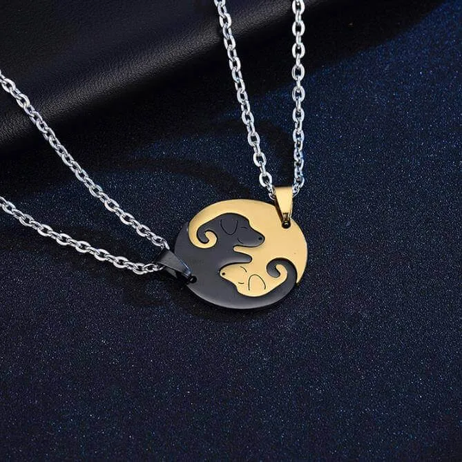 Necklaces worldnetgifts Dog Pendant Friendship Necklace