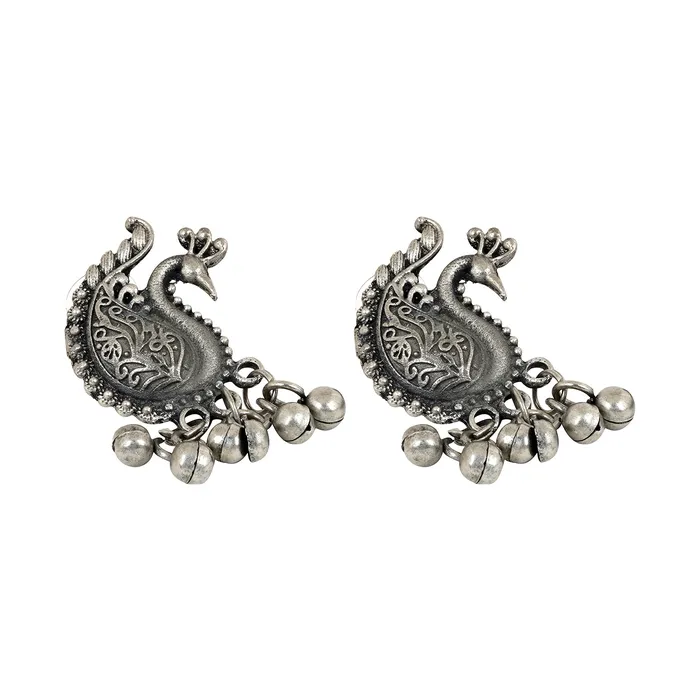 Teejh Necklaces Teejh Siddhi Silver Oxidised Necklace Teejh Necklaces Teejh Siddhi Silver Oxidised Necklace