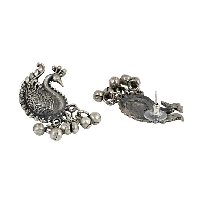 Teejh Necklaces Teejh Siddhi Silver Oxidised Necklace Teejh Necklaces Teejh Siddhi Silver Oxidised Necklace