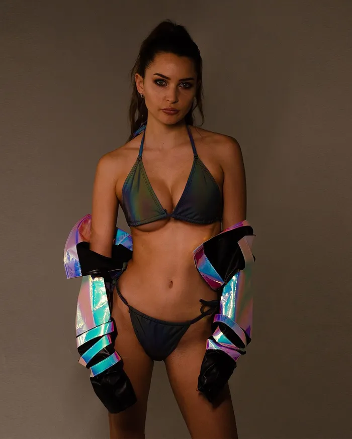 THE LUMi SHOP Earrings Light Reflective Bikini Set