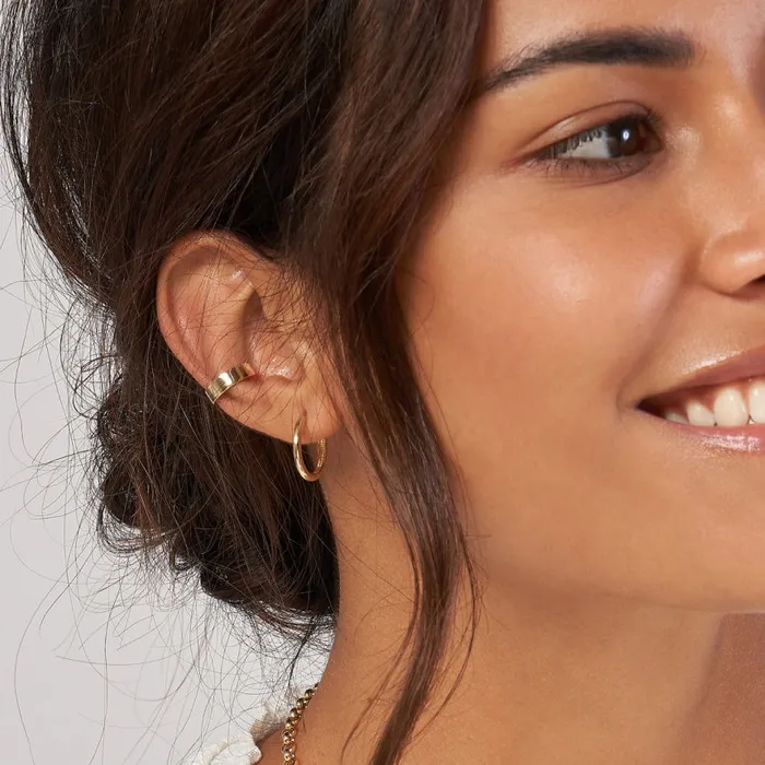 Very Small Gold Hoop Earrings Alexis Jae Earrings