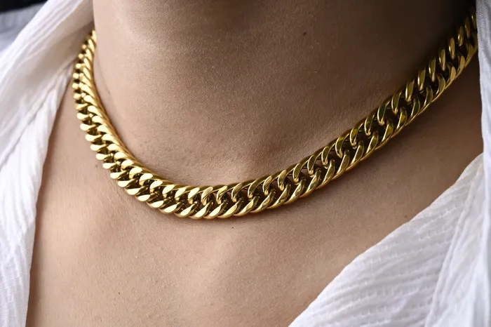 18K GoldFilled Chunky Cuban Link Necklace Jewelvers Necklaces 18K GoldFilled Chunky Cuban Link Necklace Jewelvers Necklaces
