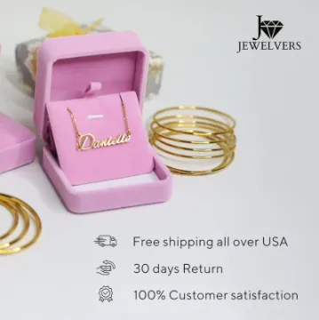 18K GoldFilled Personalized Name Bracelet Large Gold Knot Bangle Customized Engraved Disc Charm Bangle Bracelet Jewelvers Bracelets