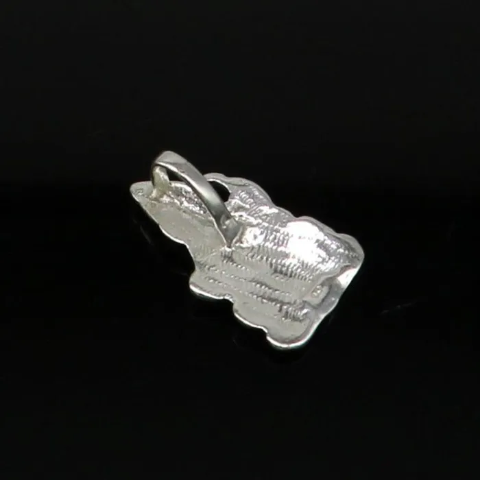 925 sterling silver customized idol Ganesha design stylish pedant fabulous pendant unisex jewelry from India unique fancy jewelry ssp425 TRIBAL ORNAMENTS Necklaces