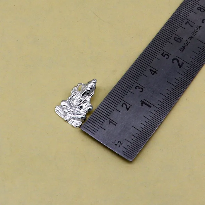 925 sterling silver customized idol Ganesha design stylish pedant fabulous pendant unisex jewelry from India unique fancy jewelry ssp425 TRIBAL ORNAMENTS Necklaces