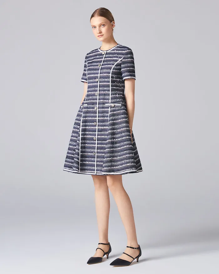 ADEAM Earrings Denim Fiesta Dress