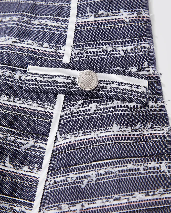 ADEAM Earrings Denim Fiesta Dress ADEAM Earrings Denim Fiesta Dress
