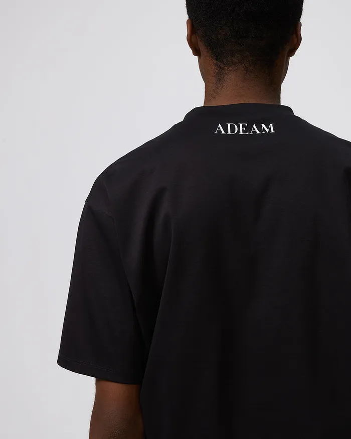 Black Logo TShirt ADEAM Rings