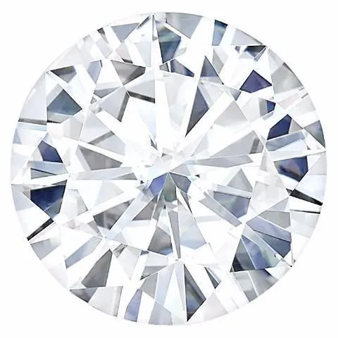 Charles Colvard Round Moissanite Fire Brilliance Rings