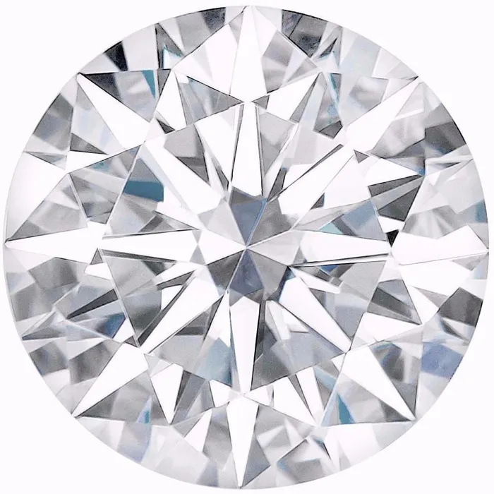 Charles Colvard Round Moissanite Fire Brilliance Rings