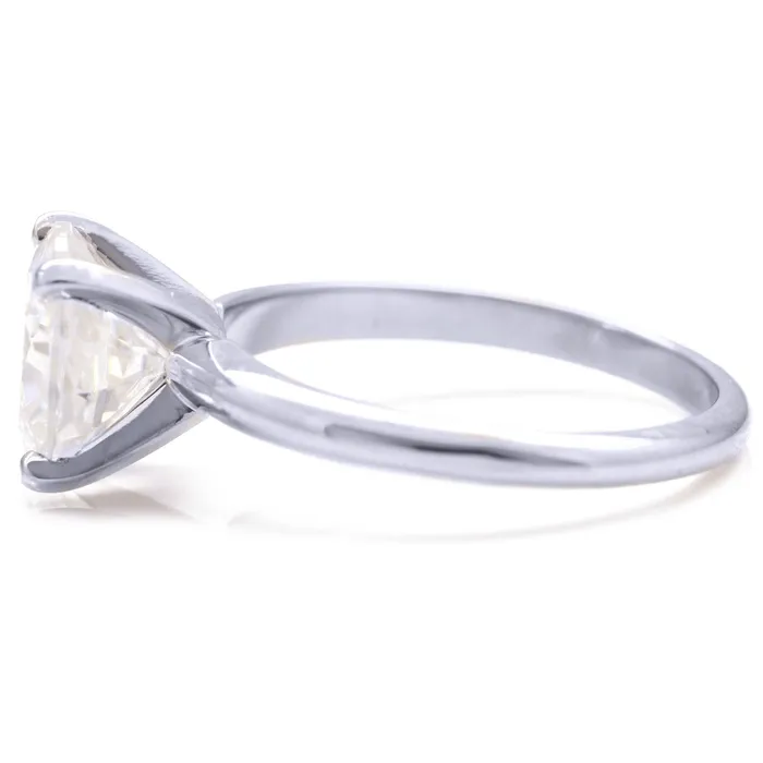 Fire Brilliance Rings Oval Center Stone 4 Prongs FANCY Solitaire Ring