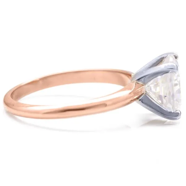 Fire Brilliance Rings Oval Center Stone 4 Prongs FANCY Solitaire Ring
