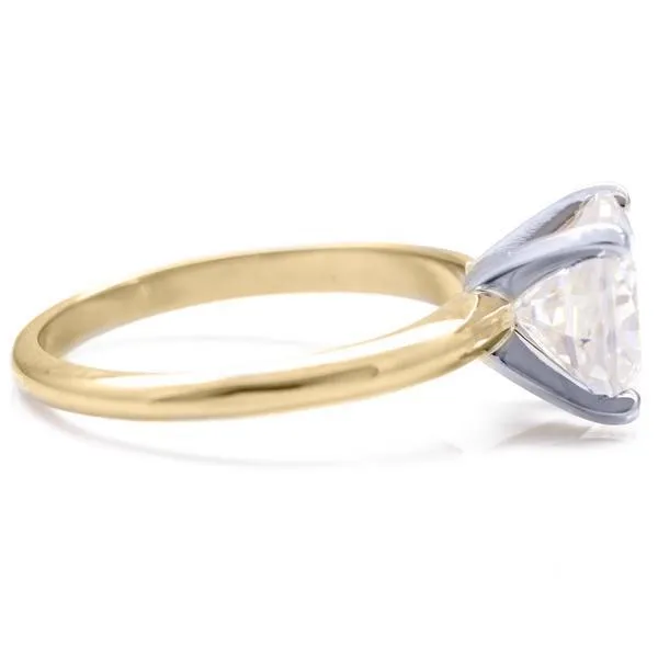 Fire Brilliance Rings Oval Center Stone 4 Prongs FANCY Solitaire Ring