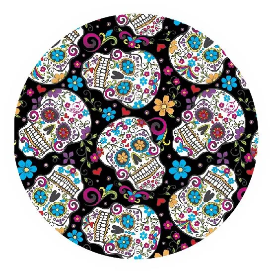 Iris Fashion Jewelry Earrings CT20 Sugar Skulls Coaster