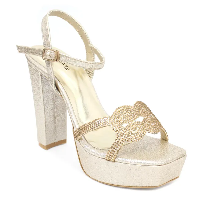 Necklaces Women Formal Block Heel 62813S Walkeaze