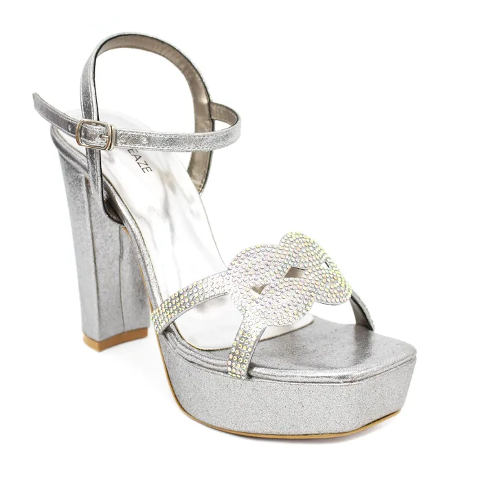 Necklaces Women Formal Block Heel 62813S Walkeaze