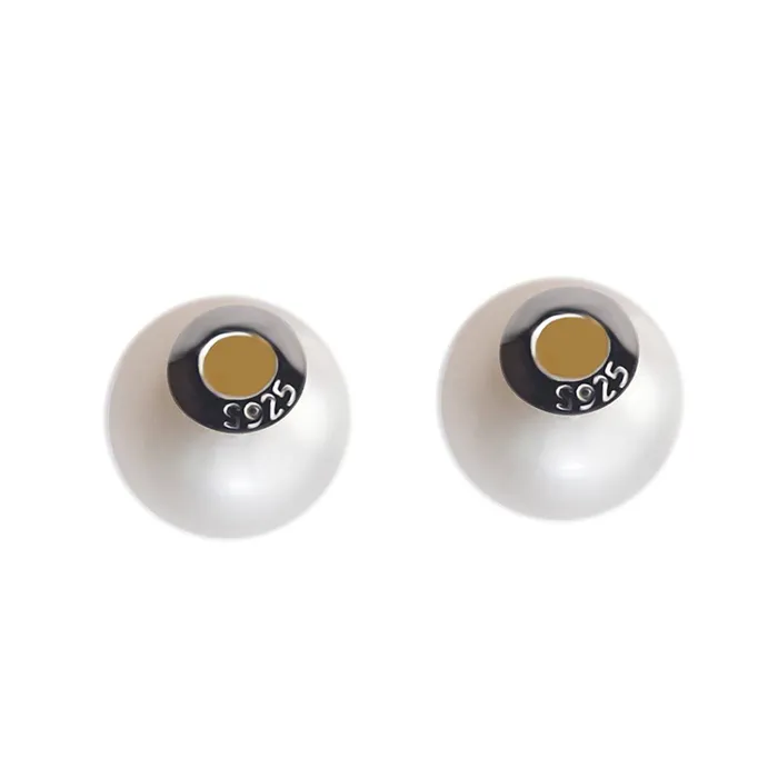 Pearly Lustre Earrings Elegant Freshwater Pearl Earrings WE00584
