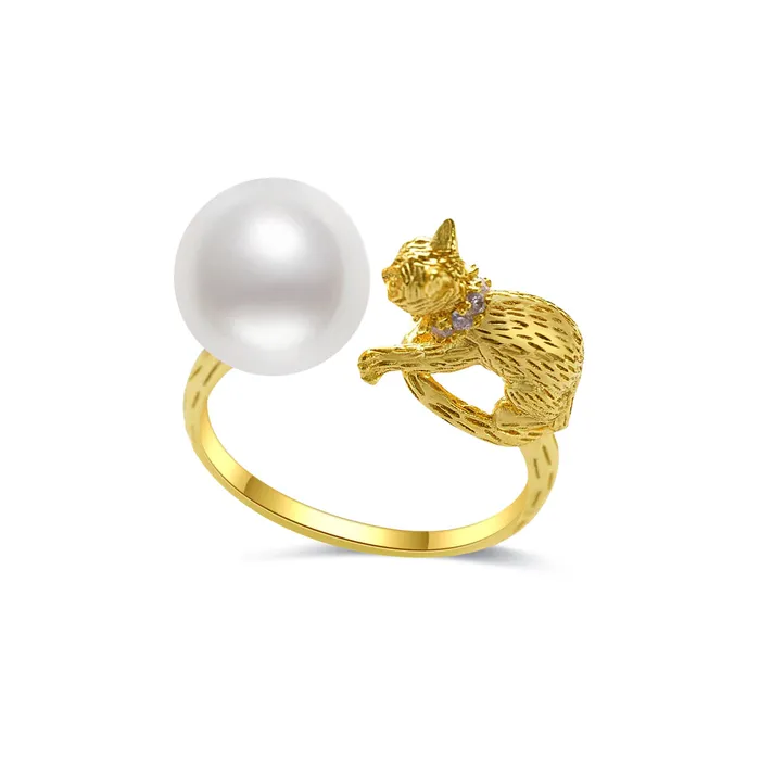 Pearly Lustre New Yorker Freshwater Pearl Ring WR00007 Rings
