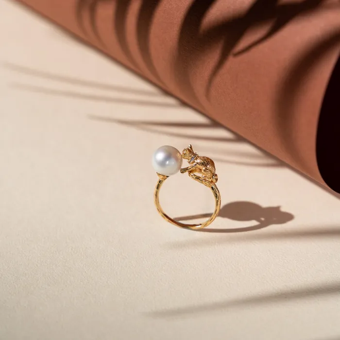 Pearly Lustre New Yorker Freshwater Pearl Ring WR00007 Rings