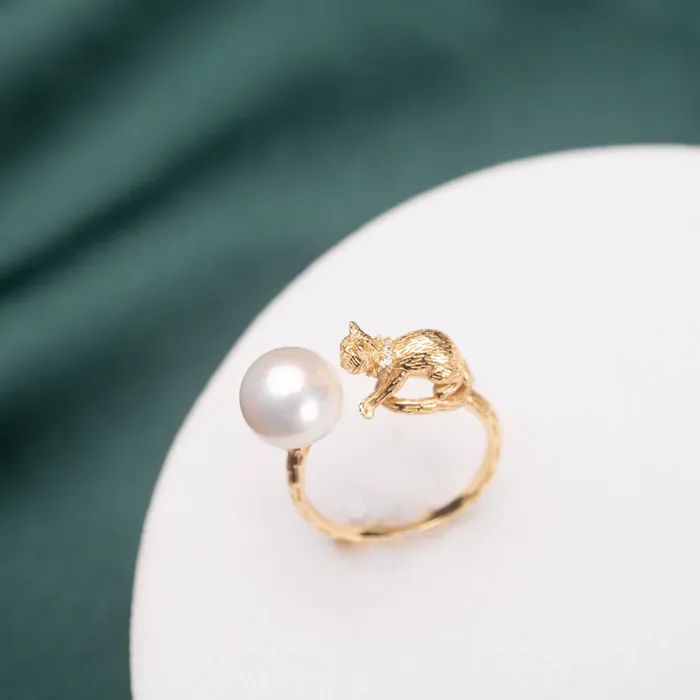 Pearly Lustre New Yorker Freshwater Pearl Ring WR00007 Rings
