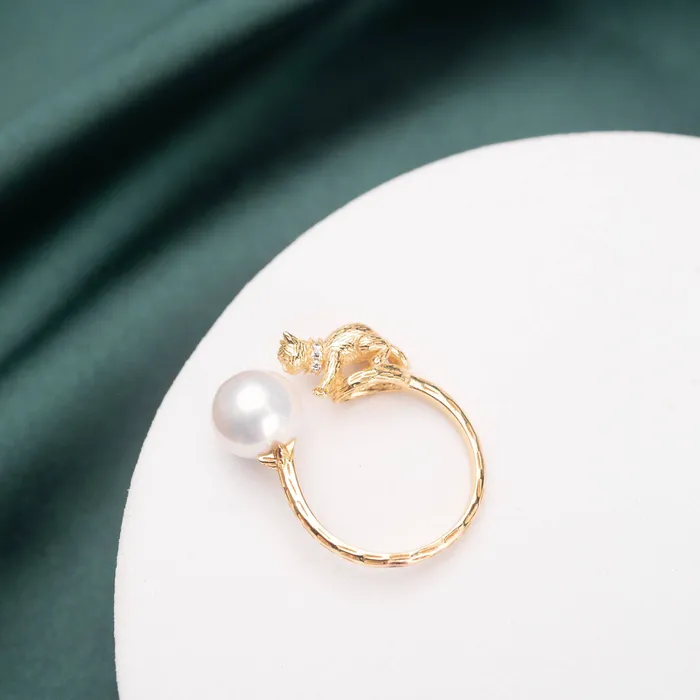 Pearly Lustre New Yorker Freshwater Pearl Ring WR00007 Rings