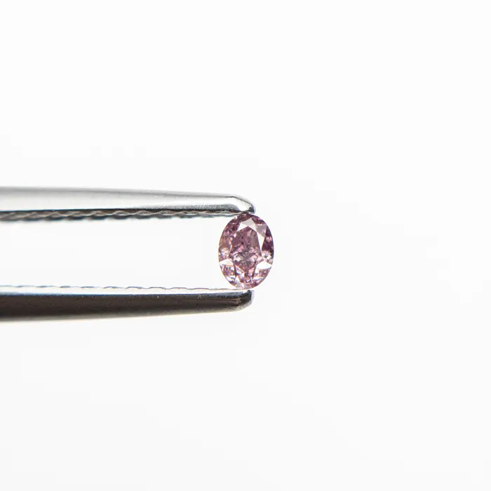 Rings Misfit Diamonds 007ct 283x207x148mm Argyle Fancy Intense Purple Pink Oval Brilliant 1868011 