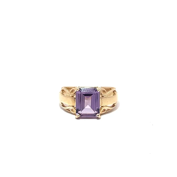 STORE 5a Rings PreOwned Synthetic Sapphire Ring