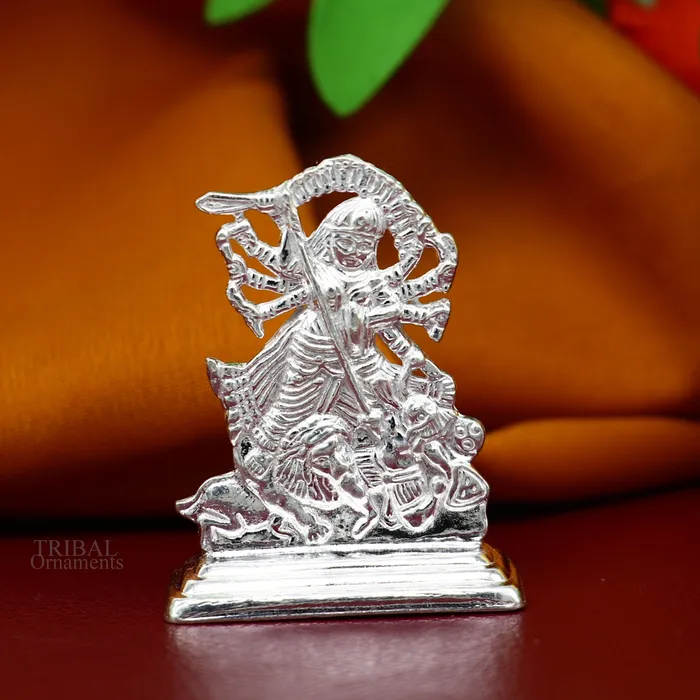 TRIBAL ORNAMENTS Rings Sterling silver Goddess kali maa mother kalika Articles Indian Silver Idols handcrafted Mataji statue sculpture amazing gifting Art467 TRIBAL ORNAMENTS Rings Sterling silver Goddess kali maa mother kalika Articles Indian Silver Idols handcrafted Mataji statue sculpture amazing gifting Art467