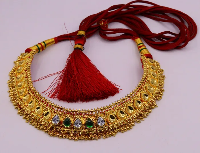 TRIBAL ORNAMENTS Vintage antique design handmade tribal tussi pattern designer necklace with gorgeous hanging bells excellent wedding party necklace jewelry Necklaces TRIBAL ORNAMENTS Vintage antique design handmade tribal tussi pattern designer necklace with gorgeous hanging bells excellent wedding party necklace jewelry Necklaces
