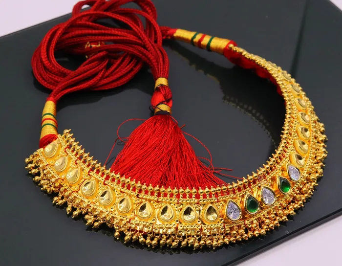 TRIBAL ORNAMENTS Vintage antique design handmade tribal tussi pattern designer necklace with gorgeous hanging bells excellent wedding party necklace jewelry Necklaces TRIBAL ORNAMENTS Vintage antique design handmade tribal tussi pattern designer necklace with gorgeous hanging bells excellent wedding party necklace jewelry Necklaces