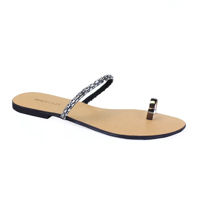 Women Slippers 38191S Walkeaze Earrings