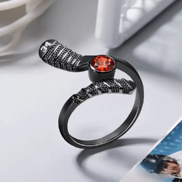 Belbren Personalized Hockey Stick Ring with Player Number Birthstone Custom Silver Jewelry for Hockey Moms Wives and Girls Rings