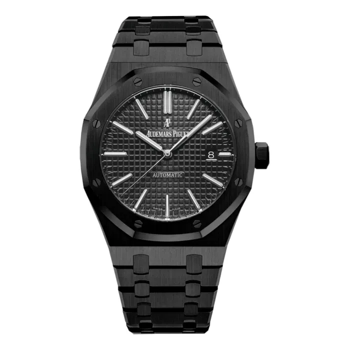 Bracelets Audemars Piguet Audemars Piguet Royal Oak Selfwinding 41mm Mens Watch Ref 15400STOO1220ST01PVD Black Dial Black PVD Stainless Steel Bracelet Bracelets Audemars Piguet Audemars Piguet Royal Oak Selfwinding 41mm Mens Watch Ref 15400STOO1220ST01PVD Black Dial Black PVD Stainless Steel Bracelet
