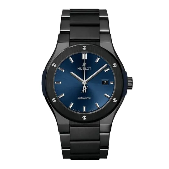 Bracelets Hublot Classic Fusion Ceramic Blue Bracelet 42mm Watch Ref 548CM7170CM Blue Dial Black Ceramic Bracelet Hublot Bracelets Hublot Classic Fusion Ceramic Blue Bracelet 42mm Watch Ref 548CM7170CM Blue Dial Black Ceramic Bracelet Hublot