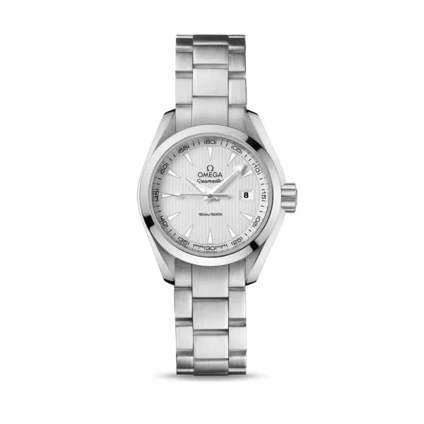 Bracelets Omega Omega Seamaster 30mm Watch Ref 23110306002001 Silver Index Dial Stainless Steel Bracelet Bracelets Omega Omega Seamaster 30mm Watch Ref 23110306002001 Silver Index Dial Stainless Steel Bracelet