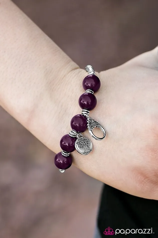 Bracelets Paparazzi Bracelet Capricious Cabaret Purple Paparazzi Jewelry